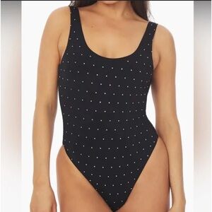 WeWoreWhat Rhinestone Swimsuit